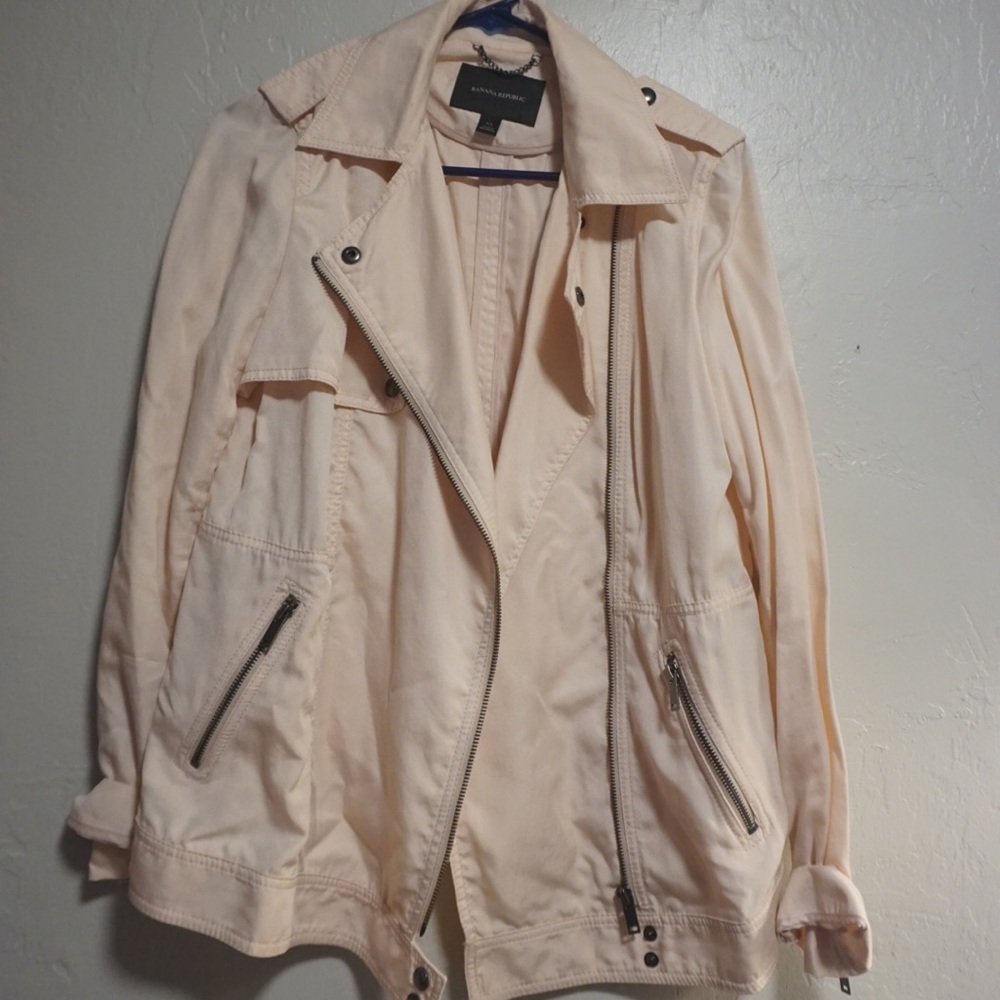 Blush pink jacket